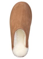 GINO GALANTE, trendige Herren-Hausschuhe, mit Lammfell 