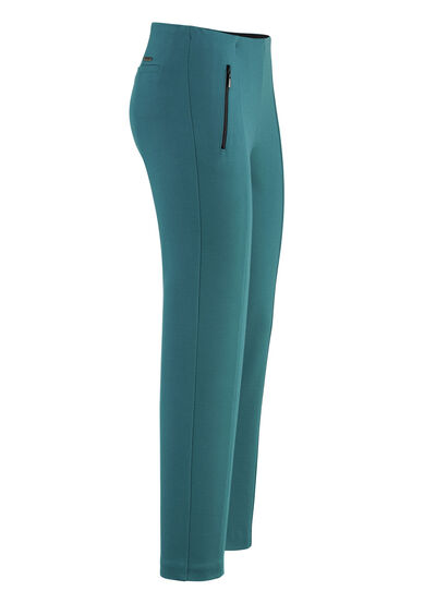 Jerseyhose mit Reißverschluss-Taschen 
