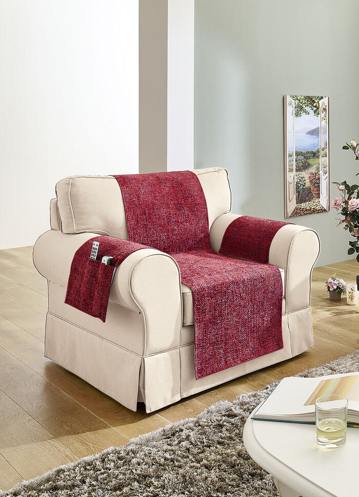 Sessel,- Couch,- und Armlehnschoner  BORDEAUX