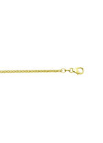 3-fach Zopfkette aus Gold 