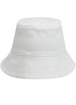Fischer-Hut aus elastischem Textilmaterial WEISS