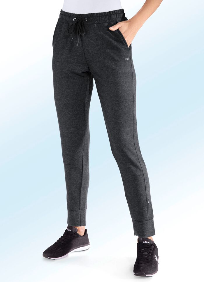 &laquo;LPO&raquo;-Freizeithose in 2 Farben ANTHRAZIT MELIERT