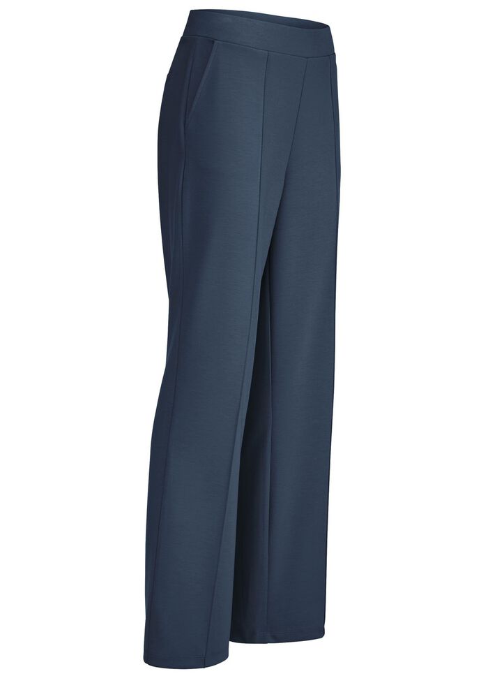 Hose mit abgesteppten Biesen  