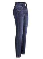 Shaping-Jeans in 4-Pocket-Form DUNKELBLAU