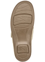 ELENA EDEN Pantolette mit Wörishofer Kork-Lederfussbett ECRU