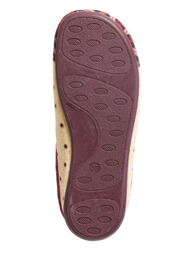 Laurina, klassische Damen-Hausschuhe, mit herausnehmbarem Fussbett 