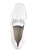 ELENA EDEN Slipper mit Metallschmuck WEISS