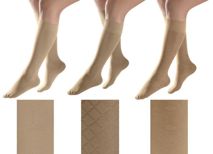 «medosan» Kompressions-Kniestrümpfe BEIGE