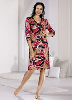 Nachthemd, knielang und 3/4 langen &Auml;rmeln 