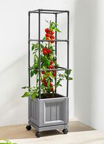 XXL-Pflanzturm mit Rollen 