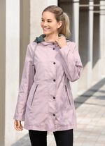 Funktionsjacke mit abnehmbarer Kapuze 