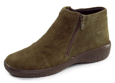 ELENA EDEN, bequeme Damen-Boots, Weite G, mit herausnehmbarem Fussbett 