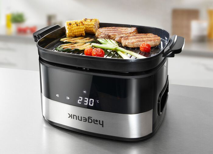 Heissluft-Fritteuse 2-in-1 