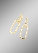 Vergoldete Klappcreolen 