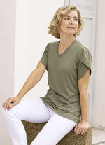 Shirt in Oliv 