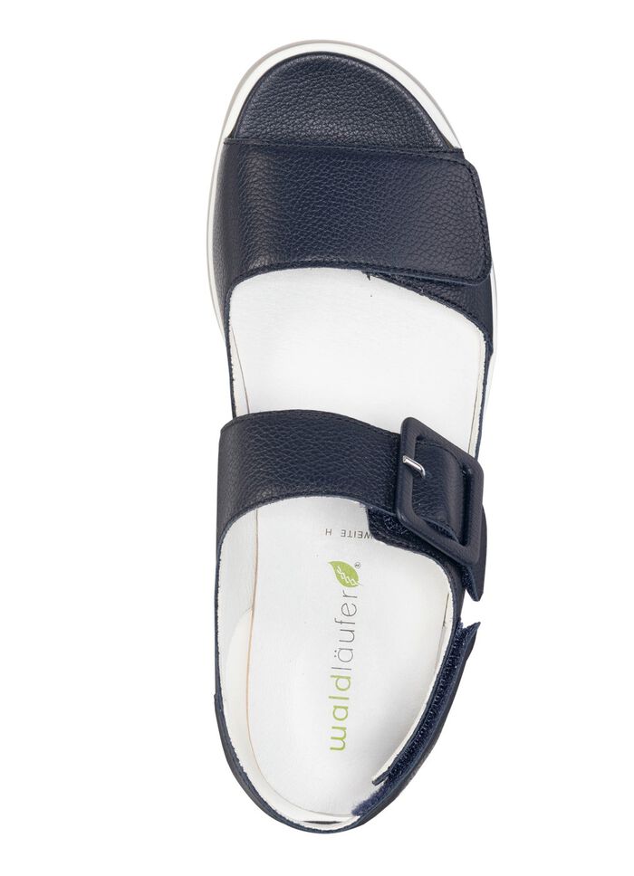 Waldl&auml;ufer Sandale mit Zier-Schnalle MARINE