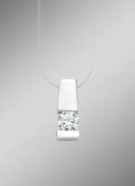 Edler Anh&auml;nger in Weissgold mit Brillant 