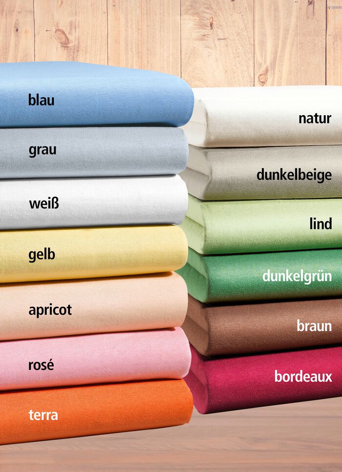 irisette Mako-Jersey-Spannbetttuch in verschiedenen Farben 