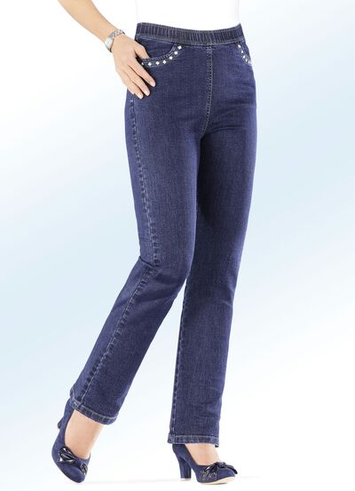 Jeans in komfortabler Schlupfform 