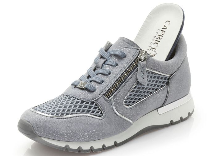 Caprice, schicke Damen-Sneaker, Weite H, mit herausnehmbarem Fussbett 