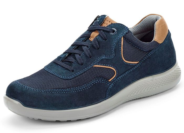 GINO GALANTE Schn&uuml;rschuh mit praktischem Innenreissverschluss MARINE