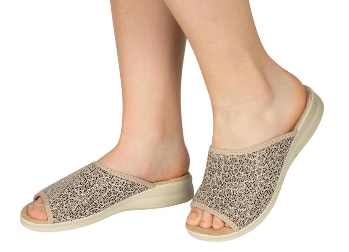 Stretch Sommerschuhe wahlweise als Pantolette oder Sandalette 