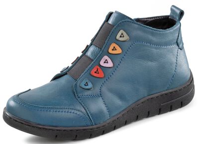 ELENA EDEN, gef&uuml;tterte Damen-Boots, Winterschuhe, Weite H, mit herausnehmbarem Fussbett 