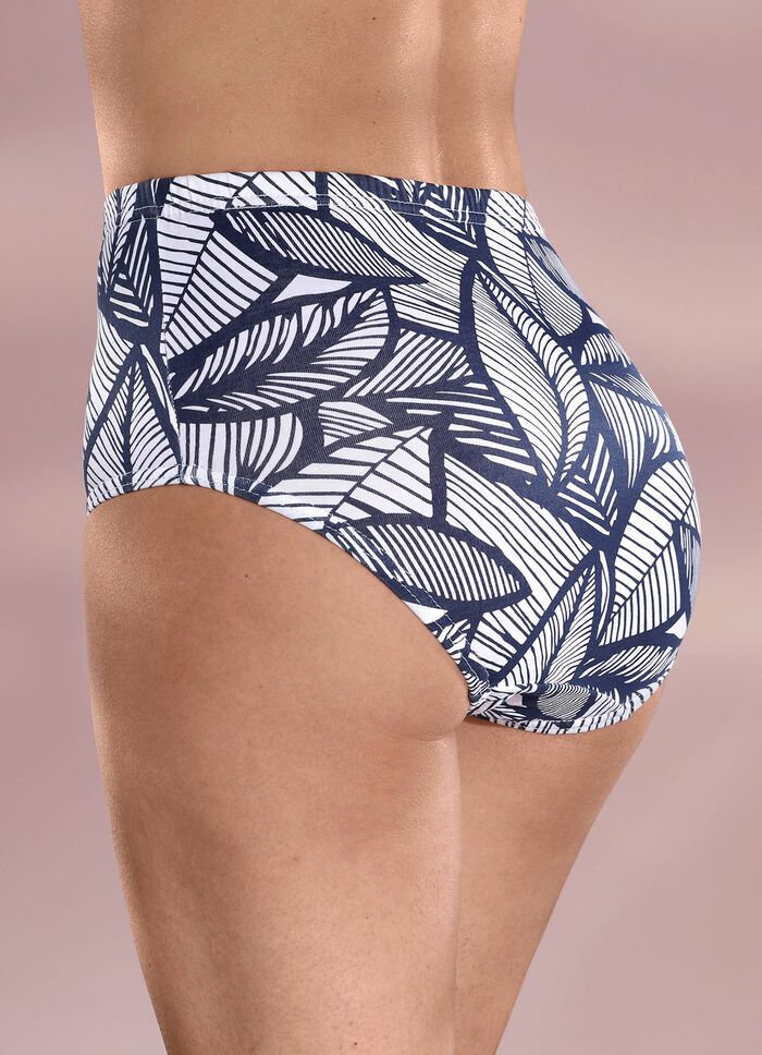 F&uuml;nferpack Slips mit Druckdessin 