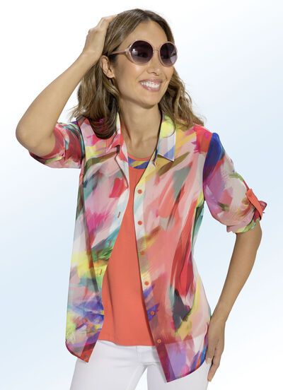 2-teiliges Set mit farbbrillantem Druck 