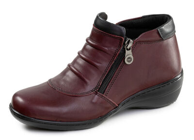 ELENA EDEN, bequeme Damen-Boots, Weite H, mit herausnehmbarem Fussbett 