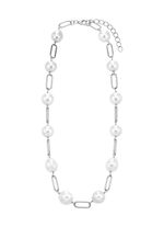 Halskette mit SW-Zuchtperlen 