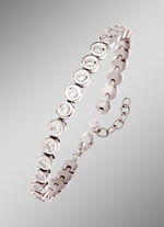 Armband aus Titan mit synth. Zirkonia 