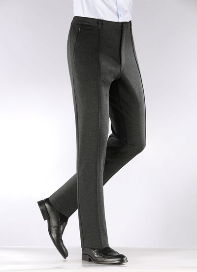  Modische «Klaus Modelle»-Hose mit Dehnbund in 4 Farben 