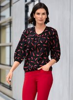 Tunika mit Inkjet-Druck 