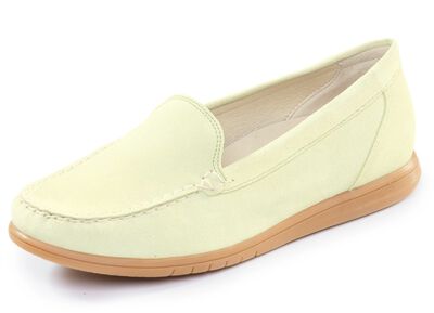 Waldl&auml;ufer, bequeme Damen-Slipper, Weite H, mit herausnehmbarem Fussbett 