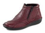 ELENA EDEN, klassische Damen-Boots, mit herausnehmbarem Fussbett BORDEAUX