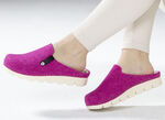 Laurina, trendige Damen-Hausschuhe, Weite G, mit anatomisch geformtem Fussbett PINK