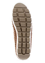 ELENA EDEN Slipper aus Nappaleder COGNAC