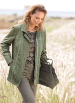 Jacke mit Rei&szlig;verschlusstaschen 