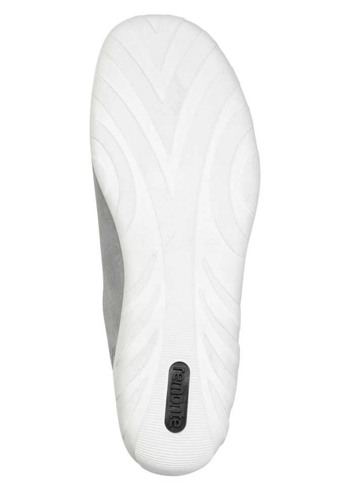 Remonte, bequeme Damen-Sneaker, Weite G, mit herausnehmbarem Fussbett HELLBLAU-SILBER