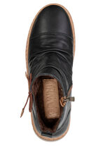Gemini, modische Damen-Boots, Weite G, Winterschuhe,  mit herausnehmbarem Fussbett SCHWARZ