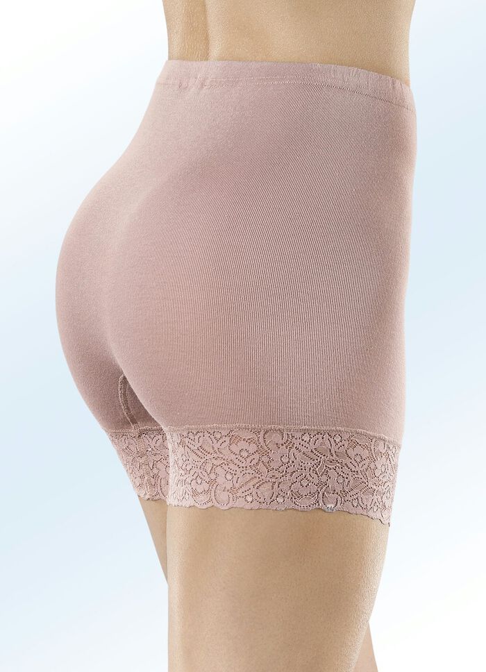 Dreierpack Schl&uuml;pfer mit auswechselbarem Gummizug 