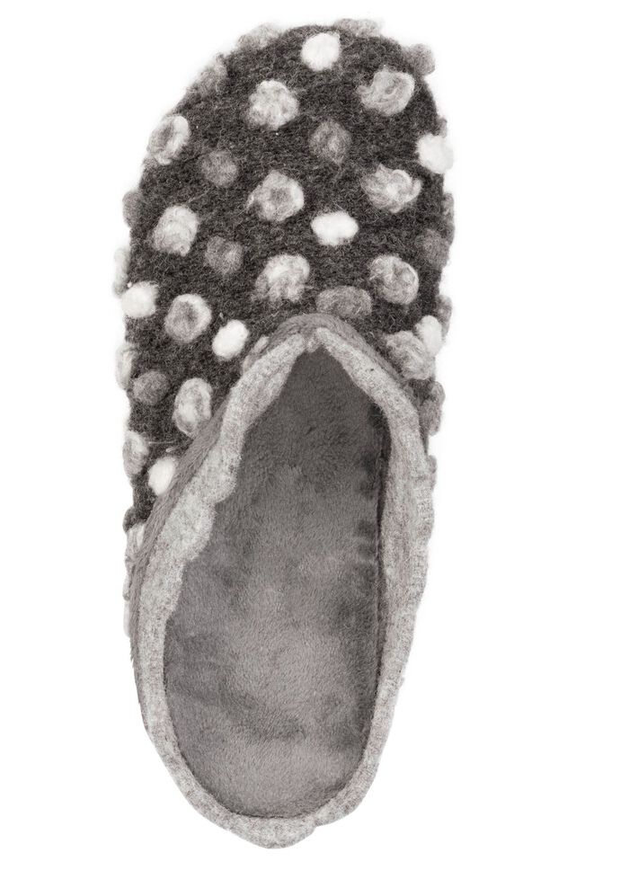 Laurina, klassische Damen-Hausschuhe, mit herausnehmbarem Fussbett 