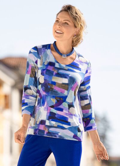 Pullover in weich fliessender Qualität 