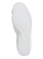 Slipper mit luftigen Durchbr&uuml;chen WEISS