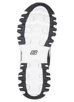 SKECHERS, sportliche Damen-Sneaker, mit herausnehmbarem Fussbett SCHWARZ-WEISS