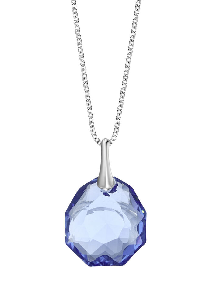 Anh&auml;nger mit Swarovski&reg;-Kristall und Ankerkette 