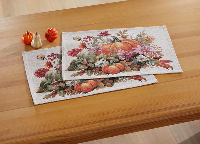 Herbstliche Tisch- und Raumdekoration BUNT