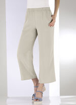 7/8-Hose in bequemer Weite BEIGE