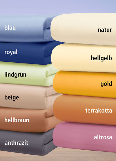 Doppel-Jersey Spannbetttuch  Doppel-Jersey Spannbetttuch